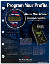 DataTrac Pro Hubodometer Reference Catalog